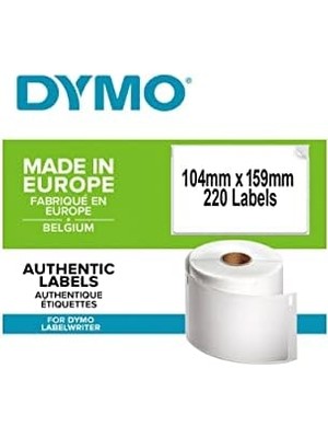 Storemax S0904980, Lw 4xl Ekstra Geniş Sevkiyat Etiketi, (104X159 Mm) 220 Etiket/paket