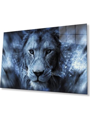 idealizbiz Aslan Cam Tablo 4mm Dayanıklı Temperli Cam
