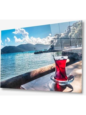 idealizbiz Doğa Cam Tablo 4mm Dayanıklı Temperli Cam