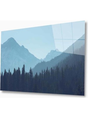 idealizbiz Doğa Cam Tablo 4mm Dayanıklı Temperli Cam