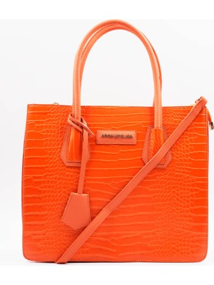 Aron Atelier Natalia Croko Detaylı Kadın Omuz Çantası ve Çapraz Çanta