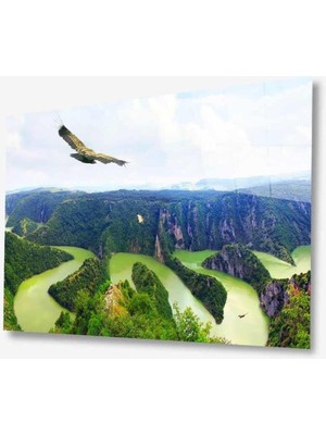 idealizbiz Doğa Cam Tablo 4mm Dayanıklı Temperli Cam