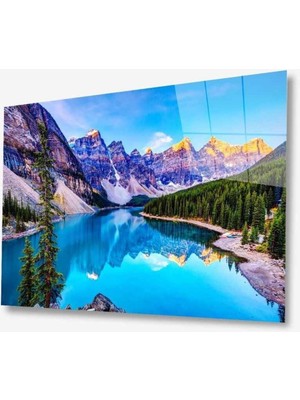 idealizbiz Doğa Cam Tablo 4mm Dayanıklı Temperli Cam