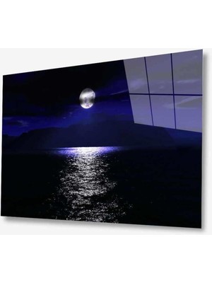 idealizbiz Doğa Cam Tablo 4mm Dayanıklı Temperli Cam