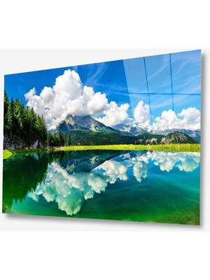 idealizbiz Doğa Cam Tablo 4mm Dayanıklı Temperli Cam