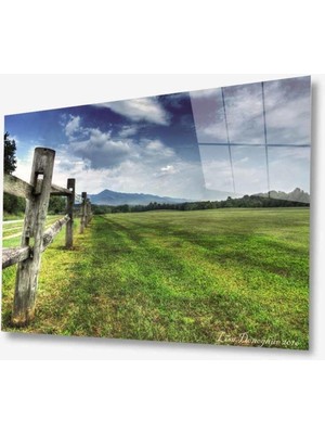 idealizbiz Doğa Cam Tablo 4mm Dayanıklı Temperli Cam