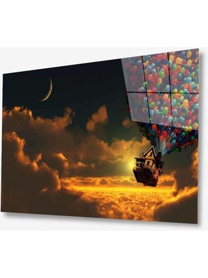 idealizbiz Doğa Cam Tablo 4mm Dayanıklı Temperli Cam