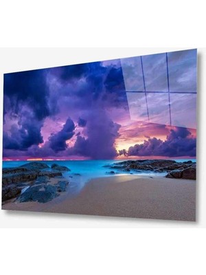 idealizbiz Doğa Cam Tablo 4mm Dayanıklı Temperli Cam