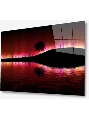 idealizbiz Doğa Cam Tablo 4mm Dayanıklı Temperli Cam