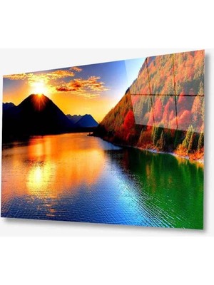 idealizbiz Doğa Cam Tablo 4mm Dayanıklı Temperli Cam