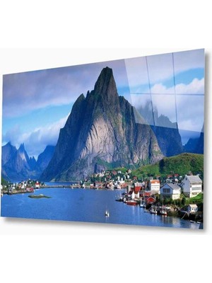 idealizbiz Doğa Cam Tablo 4mm Dayanıklı Temperli Cam