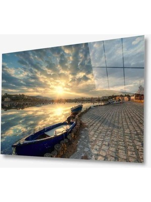 idealizbiz Doğa Cam Tablo 4mm Dayanıklı Temperli Cam