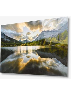 idealizbiz Doğa Cam Tablo 4mm Dayanıklı Temperli Cam