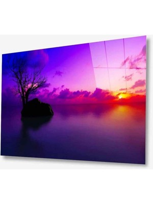 idealizbiz Doğa Cam Tablo 4mm Dayanıklı Temperli Cam