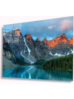 idealizbiz Manzara Cam Tablo 4mm Dayanıklı Temperli Cam