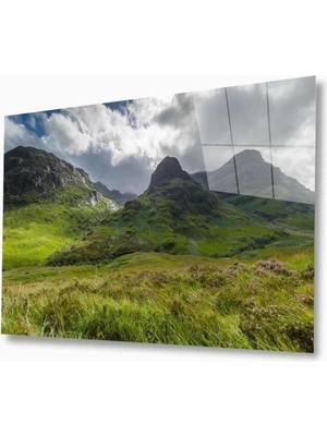 idealizbiz Doğa Cam Tablo 4mm Dayanıklı Temperli Cam