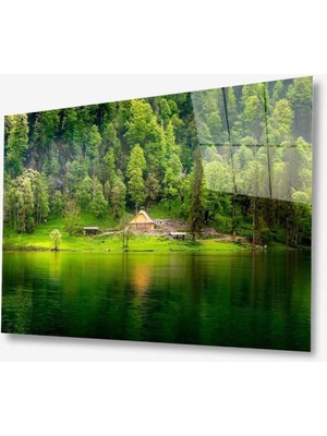 idealizbiz Doğa Cam Tablo 4mm Dayanıklı Temperli Cam