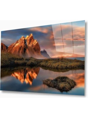 idealizbiz Doğa Cam Tablo 4mm Dayanıklı Temperli Cam