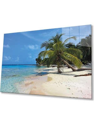 idealizbiz Palmiye Cam Tablo