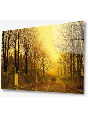 idealizbiz Doğa Cam Tablo 4mm Dayanıklı Temperli Cam