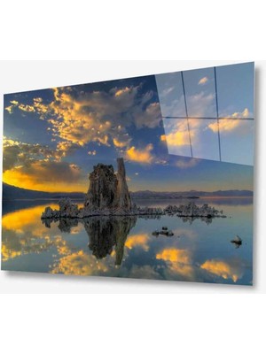 idealizbiz Doğa Cam Tablo 4mm Dayanıklı Temperli Cam