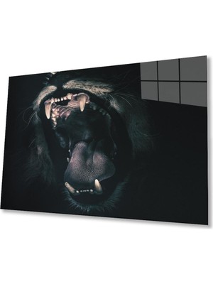 idealizbiz Aslan Cam Tablo