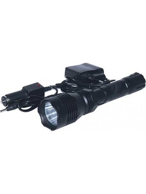 Alüminyum Şarjlı Zoom'lu El Feneri F-6055 ( Lisinya )