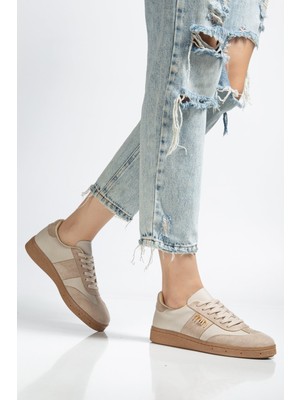 Bahrina Kadın  Tokalı Günlük Sneaker