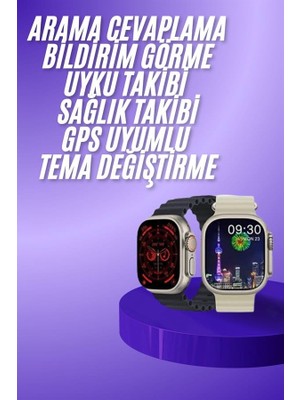 Evyora Akıllı Saat Bluetooth Bağlantılı Uyku ve Sağlık Takibi