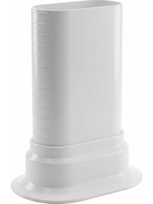 Nzb Boru Saklama Aparatı Kalorifer Petek Boruları Için Çiftli Plastik Beyaz Renkli Ayarlanabilir