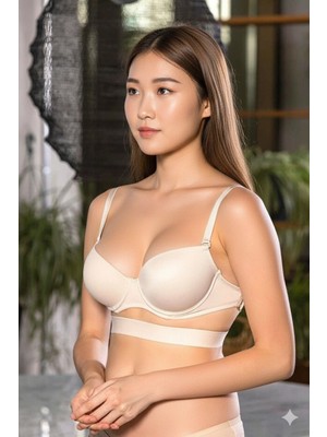 MiraLive Gallipoli 1480 Kadın 3 Kullanım Fonksyonlu Sütyen (Push-Up)