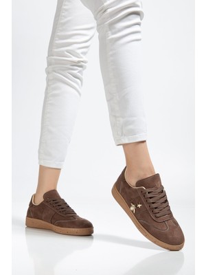 Bahrina Kadın Kelebek Yıldız Tokalı Günlük Sneaker