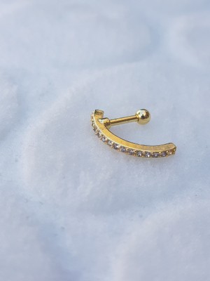 Canka Tragus Küpe Piercing Çelik