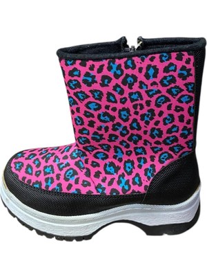 Güven Kundura Kız Çocuk Desenli Kar Botu
