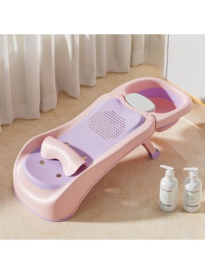 Dekohop Bebek Banyo Yatağı ve Oturak Yeni Doğan Uyumlu Katlanır Küvet Aparatı Alt Değiştirme ve Mama Sehpası