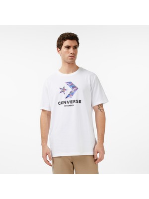 Converse Classic Unisex Beyaz T-Shirt