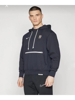 Nike Chelsea Fc Pullover Hoodie Siyah Erkek Sweatshirt FN7766-010
