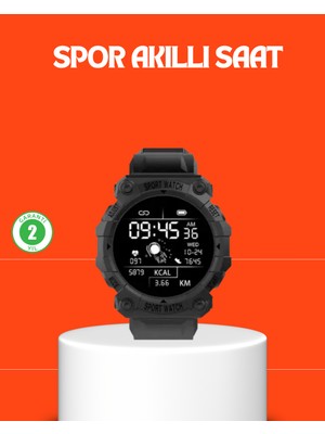 Evyora Sporcu Akıllı Saat – Kalp Atışı, Adım, Kalori ve Tansiyon Takipli