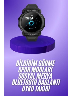 Evyora Yeni Nesil Akıllı Saat Bluetooth Bağlantılı Android ve Ios Uyumlu