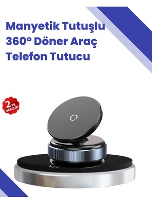 Evyora Araç Içi Telefon Tutucu Güçlü Manyetik Vakumlu Model