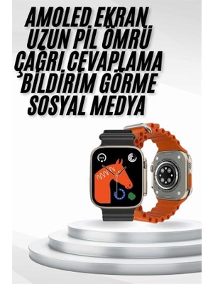 Evyora Yeni Nesil Akıllı Saat Müzik Dinleme Bildirim Görme Sesli Asistan Desteği