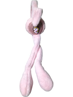 Çocuk Peluş Figürlü Oynar Kulaklı Hareketli Sesli Kışlık Kulaklık