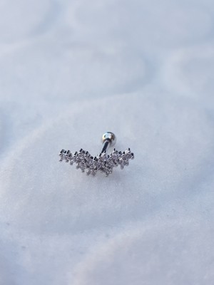 Canka Tragus Küpe Piercing Çelik