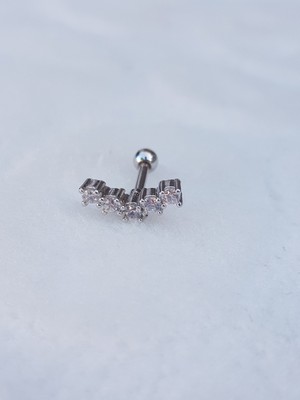 Canka Tragus Küpe Piercing Çelik