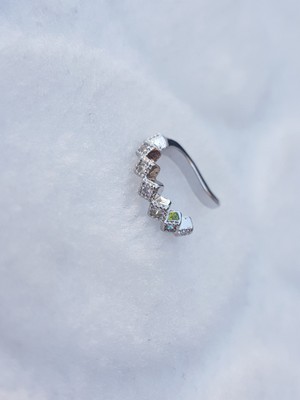 Canka Tragus Küpe Piercing Çelik