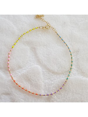 Canka Mineli Gümüş Halhal