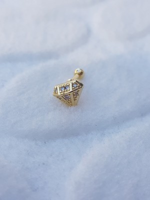 Canka Tragus Küpe Piercing Çelik