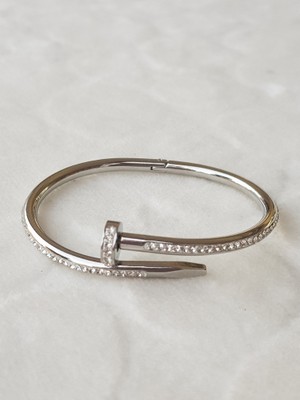 Canka Taşlı Çivi Model Çelik Kelepçe