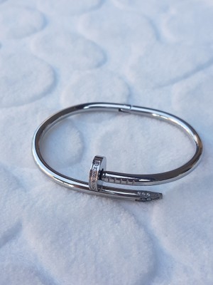 Canka Taşlı Çivi Model Çelik Kelepçe