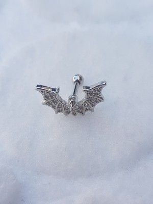 Canka Tragus Küpe Piercing Çelik